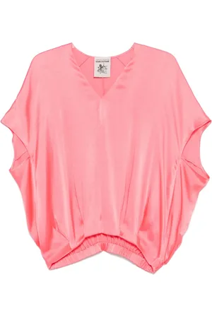 SEMICOUTURE Blusa satinada