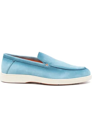 santoni Mocasines de gamuza
