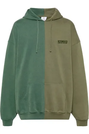 Vetements Hoodie con logo bordado