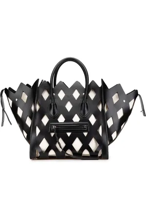 Céline Tote Medium Cutout Luggage Phantom 2016