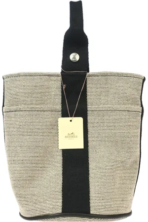 Hermès Tote Toile H Saxo PM 1990-2000
