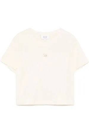 Maison Kitsuné Playera con parche Baby Fox