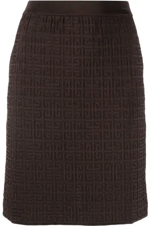Givenchy Falda corta con motivo 4G