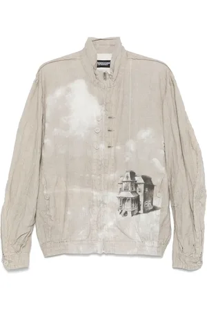 UNDERCOVER Chamarra bomber manga larga