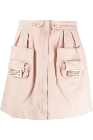 Fendi Falda cargo con placa FF