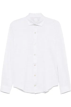 ELEVENTY Camisa con efecto melange