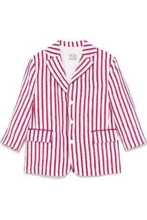 DOUUOD KIDS Blazer con motivo de rayas
