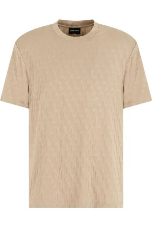 Giorgio Armani Playera con motivo en jacquard