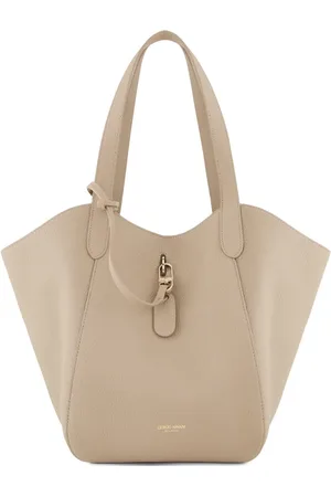 Giorgio Armani Bolsa de hombro de cuero