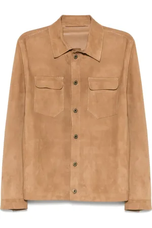 SALVATORE SANTORO Sobrecamisa manga larga