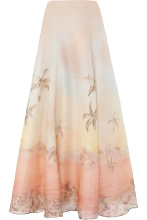 ZIMMERMANN Falda larga Illuminate