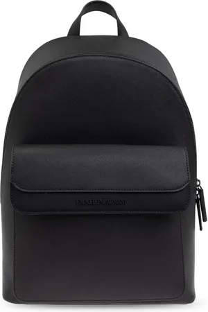 Emporio Armani Mochila con logo en relieve