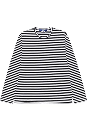 JUNYA WATANABE Playera con motivo de rayas de x Comme des Garçons