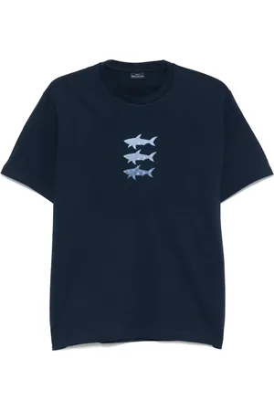 Paul & Shark Playera con motivo Shark