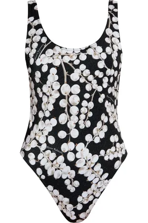 Balmain Traje de baño con estampado gráfico
