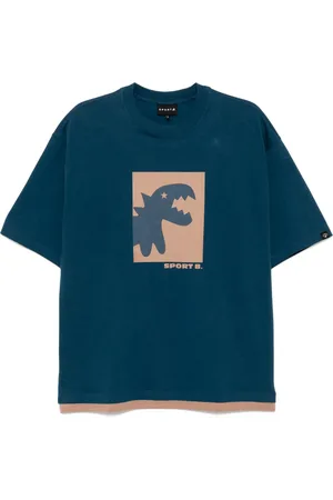 AGNÈS B. Playera Bond Fabric Dino