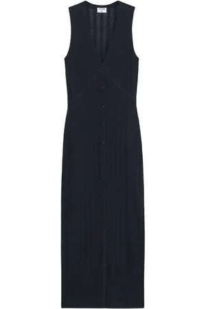 Filippa K Vestido midi con diseño tejido