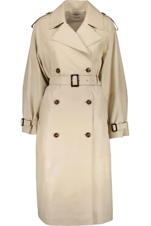 YVES SALOMON Lambskin trench coat