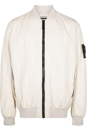 Stone Island Chamarra bomber con parche de brújula
