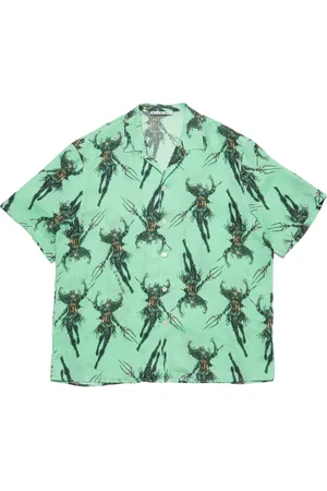 Acne Studios Camisa con caricatura estampada