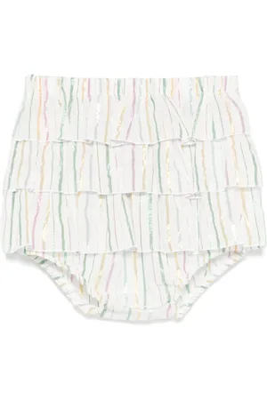 DOUUOD KIDS Shorts con motivo de rayas