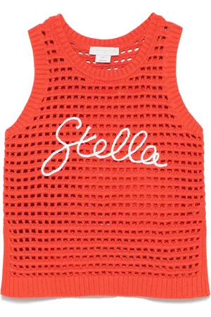 Stella McCartney Top de tejido flojo