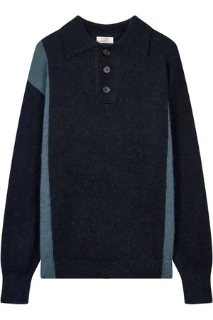 Studio Tomboy Playera tipo polo de tejido fino