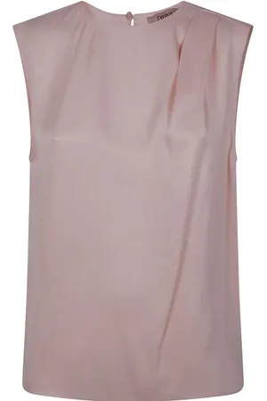 Twin-Set Top con detalle plisado