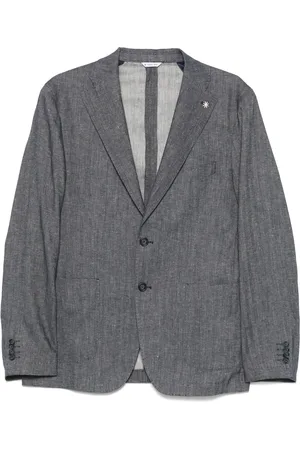 Manuel Ritz Blazer con detalle de broche