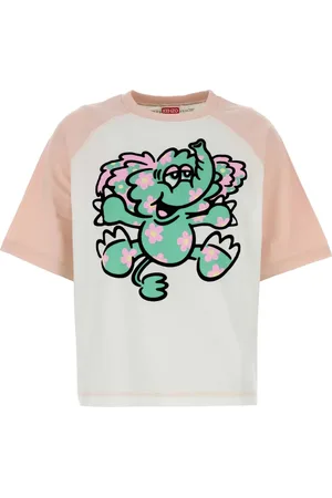 Kenzo Playera con caricatura estampada