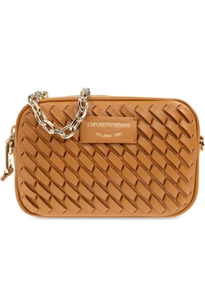 Emporio Armani Bolsa de hombro de cuero