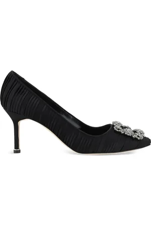 Manolo Blahnik Zapatillas Hangisi con tacón de 70mm