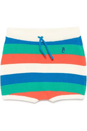 Bobo Choses Shorts tejidos con rayas estampas