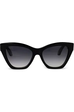 Roberto Cavalli Lentes de sol con placa del logo