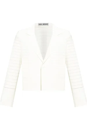 Issey Miyake Blazer tejido de canalé