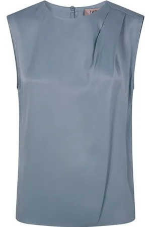 Twin-Set Top con detalle plisado