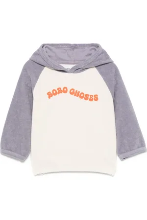 Bobo Choses Hoodie con logo ondulado