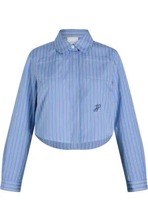 Patou Camisa corta de popelina estampada
