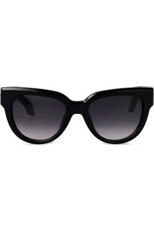 Roberto Cavalli Lentes de sol con armazón geométrica