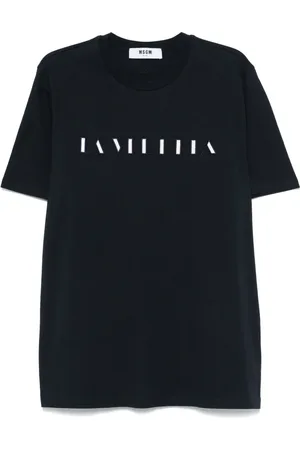 Msgm Playera con eslogan bordado