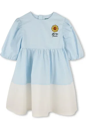 Kenzo Vestido con aplique de girasol