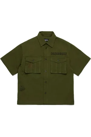 Dsquared2 Camisa con logo estampado