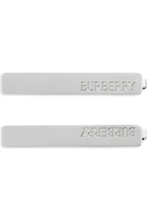 Burberry Broches para el cabello con logo