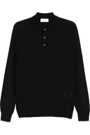 LARDINI Playera tipo polo de tejido fino