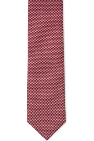 BRIONI Corbata de seda texturizada