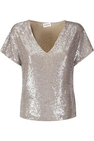 P.A.R.O.S.H. Playera con lentejuelas