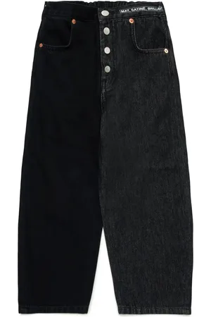 Maison Margiela Jeans con diseño de dos tonos