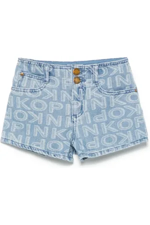 Pinko Shorts con logo estampado