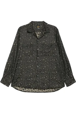 Pins & Needles Camisa con motivo de leopardo en jacquard