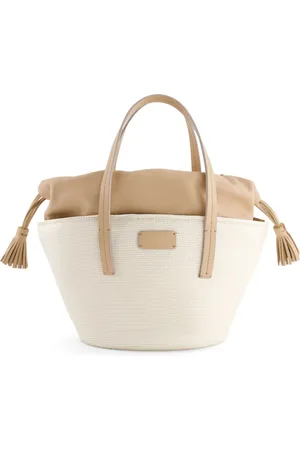 Giambattista Valli Bolsa de playa con parche del logo